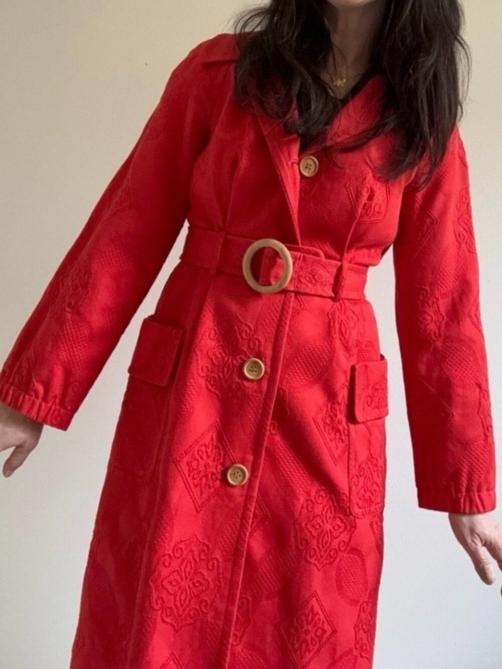 Closet Clean Out Fire Sale! Plenty by Tracy Reese Cotton Embroidered Trench 6